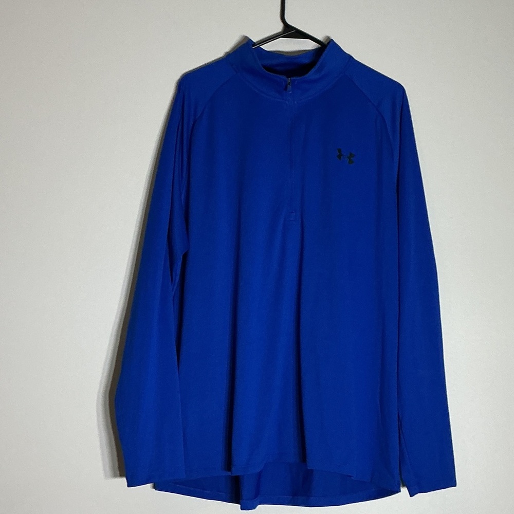Under Armour Men's Vibrant Blue Long Sleeve Tee